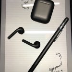 Apple  applepencil マッドブラック(黒) 塗装レビュー!